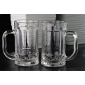 Haonai hot sale bulk cheap glass beer mug